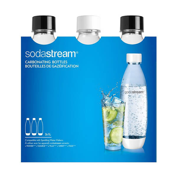 SodaStream bouteilles PET Fuse universelles 1l (3 pièces) 423763 - 1
