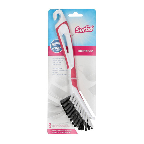 Sorbo Smartbrush brosse à vaisselle - rose  SSO00201 - 1
