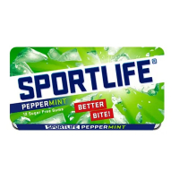 Sportlife Peppermint chewing-gum blister (24 pièces)