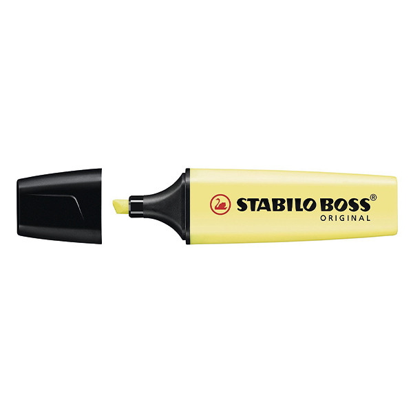 Stabilo BOSS surligneur - jaune pastel 70/144 200081 - 1