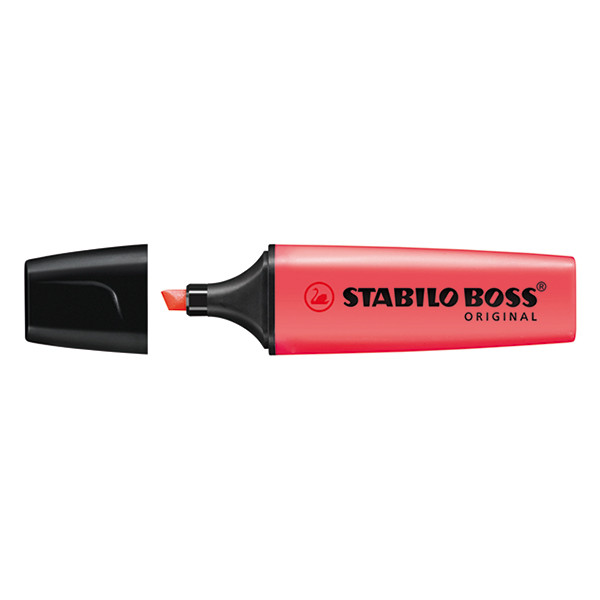 Stabilo BOSS surligneur - rouge fluo 7040 200008 - 1