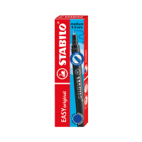Stabilo Easy Original recharge stylo roller moyen (3 pièces) - bleu 6890041 200102
