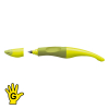 Stabilo Easy Original stylo roller (gaucher) - citron vert/vert foncé B-46840-3 200084