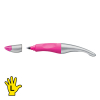 Stabilo Easy Original stylo roller (gaucher) - rose fluorescent B-47686-3 200091