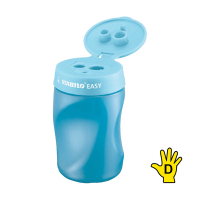 Stabilo Easy taille-crayon ergonomique (droitier) - bleu 450220 200112