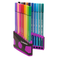 Stabilo Point 68 ColorParade ensemble de stylos-feutres (20 pièces) - lilas/gris 200196