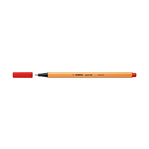 Stabilo Point 88 fineliner - rouge clair 206161 - 1