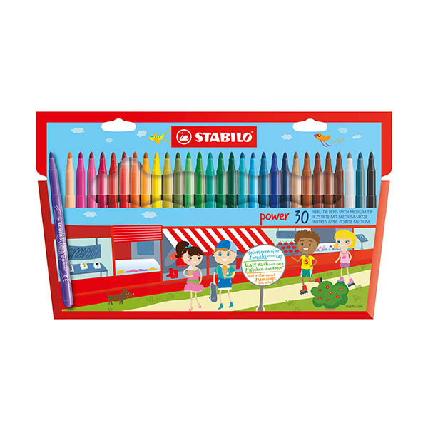 Stabilo Power feutres (30 pièces) 206304 - 1