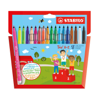 Stabilo Trio A-Z feutres (18 pièces) 206285