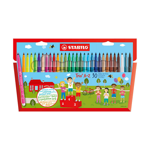 Stabilo Trio AZ feutres (30 pièces) 206131 - 1