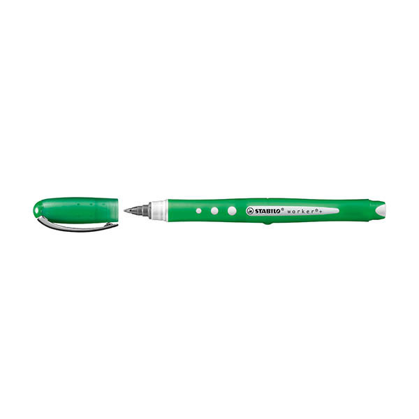 Stabilo Worker+ Colorful stylo roller - vert 206144 - 1