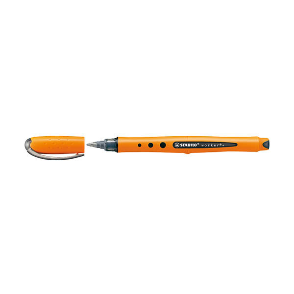 Stabilo Worker+ stylo roller (0,5 mm) - noir 200138 - 1