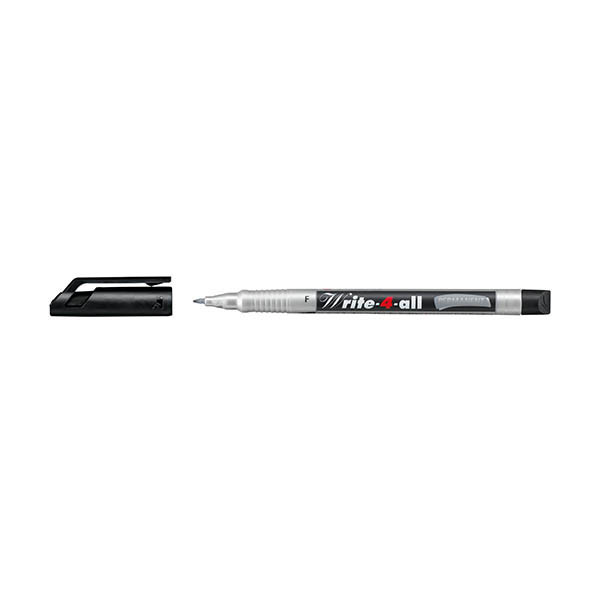Stabilo Write-4-all marqueur permanent (rond de 0,7 mm) - noir 206148 - 1