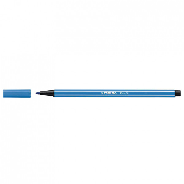 Stabilo point 68 feutre de coloriage - bleu outremer 68-41 200176 - 1