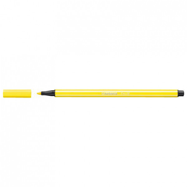 Stabilo point 68 feutre de coloriage - jaune citron 68-24 200160 - 1