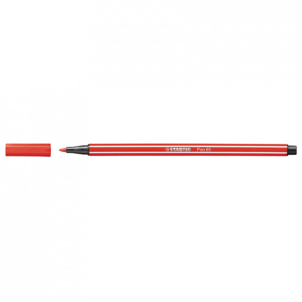 Stabilo point 68 feutre de coloriage - rouge carmin 68-48 200166 - 1