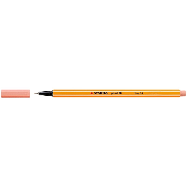 Stabilo point 88 stylo-feutre pointe fine - abricot 88/26 200028 - 1