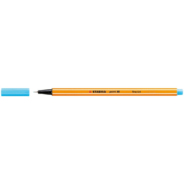 Stabilo point 88 stylo-feutre pointe fine - bleu azur 88/57 200056 - 1