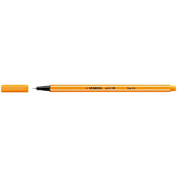 Stabilo point 88 stylo-feutre pointe fine - orange 88/54 200026 - 1