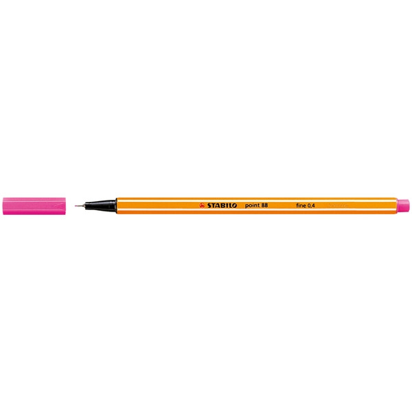 Stabilo point 88 stylo-feutre pointe fine - rose 88/56 200030 - 1