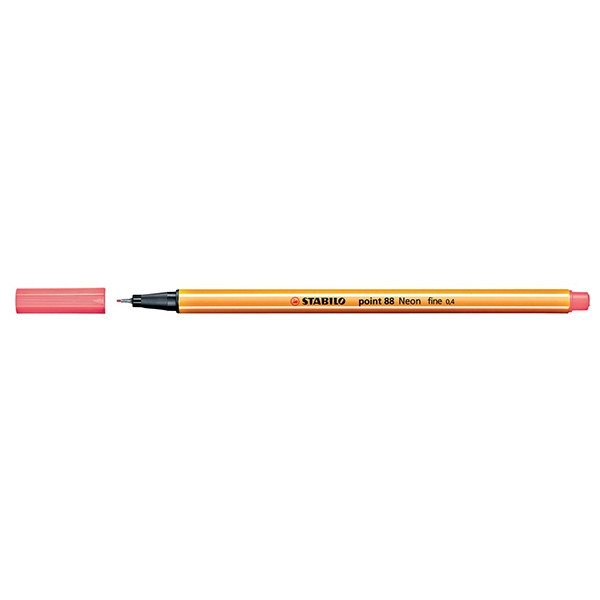 Stabilo point 88 stylo-feutre pointe fine - rose fluorescent 88/056 200071 - 1