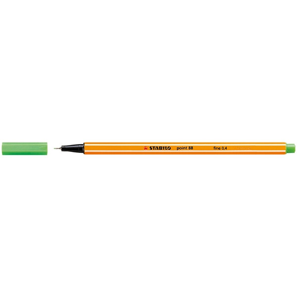 Stabilo point 88 stylo-feutre pointe fine - vert clair 88/43 200040 - 1