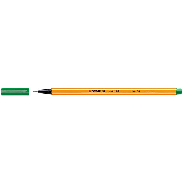 Stabilo point 88 stylo-feutre pointe fine - vert foncé 88/36 200052 - 1