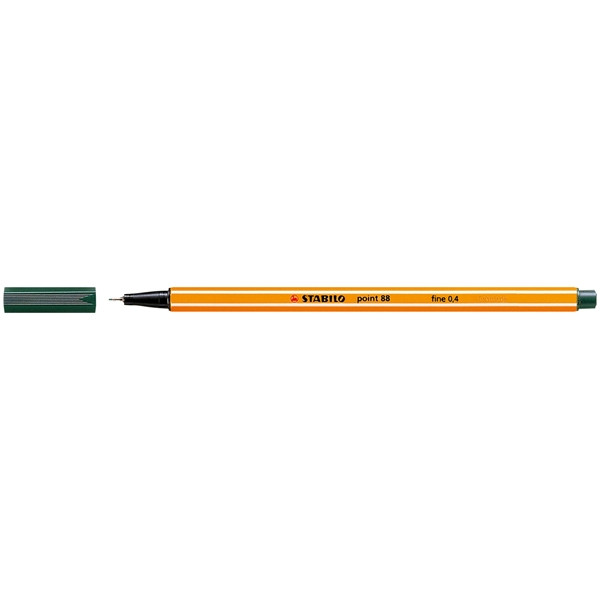 Stabilo point 88 stylo-feutre pointe fine - vert olive 88/63 200048 - 1