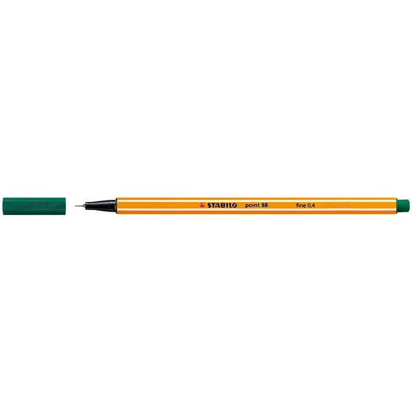 Stabilo point 88 stylo-feutre pointe fine - vert sapin 88/53 200050 - 1
