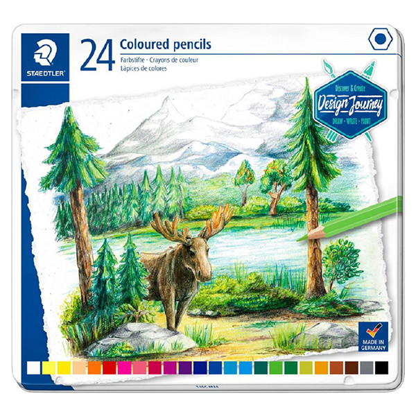 Staedtler 146C crayons de couleur (24 pièces) 146CM24 209516 - 1