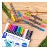 Staedtler 3001 feutres de coloriage aquarellables à double pointe (18 pièces) 3001TB18 209508 - 2