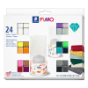 Fimo effect pâte à modeler 25g (24 pièces)