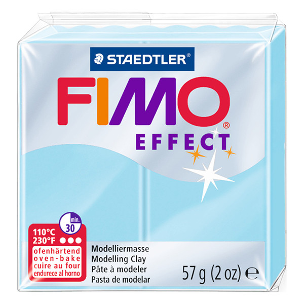 Staedtler Fimo effect pâte à modeler 57g - 305 aqua 8020-305 424510 - 1
