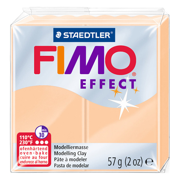 Staedtler Fimo effect pâte à modeler 57g - 405 pêche 8020-405 424582 - 1
