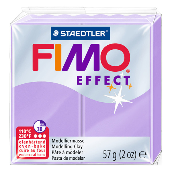 Staedtler Fimo effect pâte à modeler 57g - 605 lilas 8020-605 424592 - 1