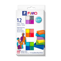 Staedtler Fimo soft brillant pâte à modeler 25g (12 pièces) 8023C12-2 209647