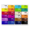 Staedtler Fimo soft pâte à modeler 25g (24 pièces) 8023C24-1 209651 - 2