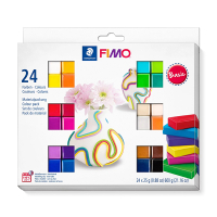 Staedtler Fimo soft pâte à modeler 25g (24 pièces) 8023C24-1 209651