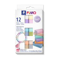 Staedtler Fimo soft pâte à modeler 25g pastel (12 pièces) 8023C12-3 209648