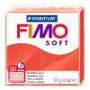 Fimo soft pâte à modeler 57g - 24 rouge indien