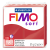 Fimo soft pâte à modeler 57g - 2P rouge Noël
