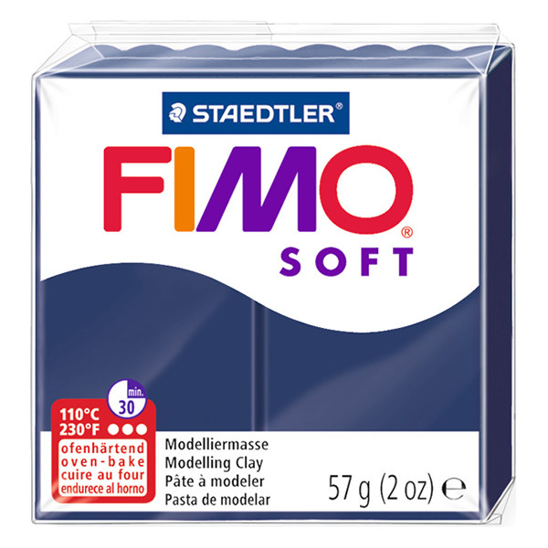 Staedtler Fimo soft pâte à modeler 57g - 35 bleu windsor 8020-35 424502 - 1
