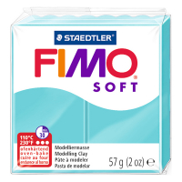 Staedtler Fimo soft pâte à modeler 57g - 39 menthe poivrée 8020-39 424506