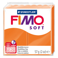 Staedtler Fimo soft pâte à modeler 57g - 42 mandarine 8020-42 424580