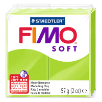 Staedtler Fimo soft pâte à modeler 57g - 50 vert pomme 8020-50 424550