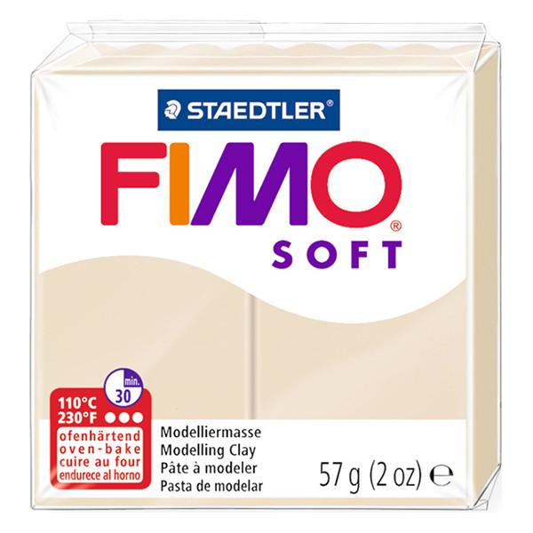 Staedtler Fimo soft pâte à modeler 57g - 70 sahara 8020-70 424522 - 1