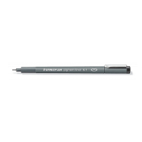 Staedtler Lumocolor 308 feutre à pointe fine (0,1 mm) - noir 30801-9 209630