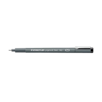 Staedtler Lumocolor 308 feutre à pointe fine (0,2 mm) - noir 30802-9 209631