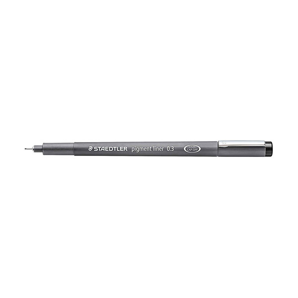 Staedtler Lumocolor 308 feutre à pointe fine (0,3 mm) - noir 30803-9 209632 - 1