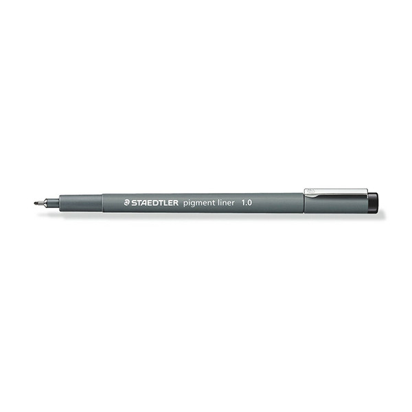 Staedtler Lumocolor 308 feutre à pointe fine (1 mm) - noir 30810-9 209638 - 1